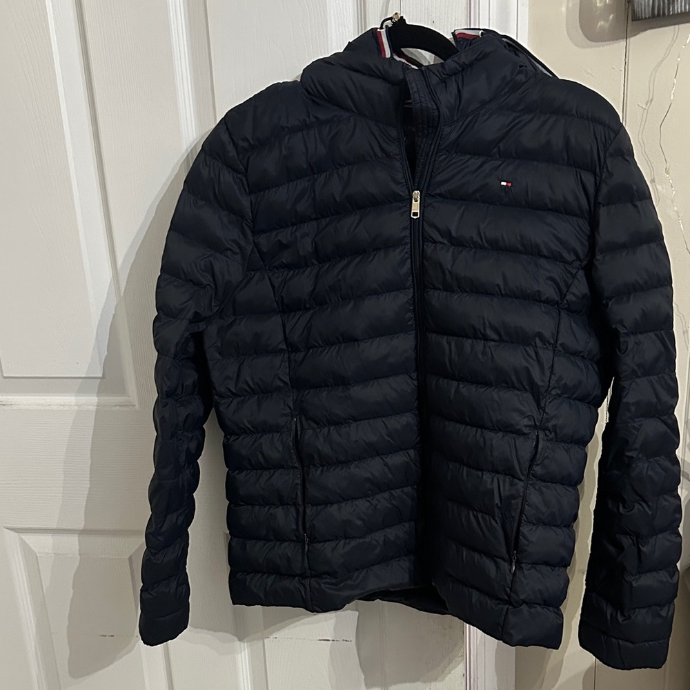 Tommy Hilfiger Midnight Blue Quilted Puffer Jacket